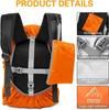 Housse de pluie - 50-70L - Imperméable - Réfléchissante - Nylon 190T