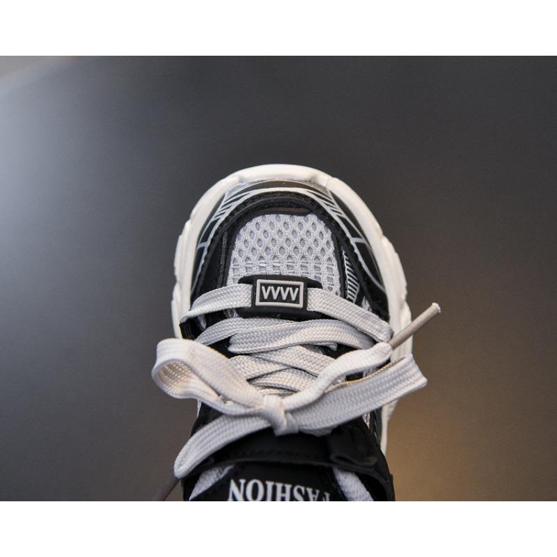 Kindersneaker Frühjahr Neuheiten, Leichte Freizeit-Vielseitige Doppelfell-Schuhe mit Weichsohle & Klobige Dad-Schuhe (Unisex).