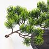 1Pc Green Artificial Pine Plant 34CM Fake Plant for Home Room Indoor Decor Garden Decoration Outdoor DIY Vase Ornament Accessory