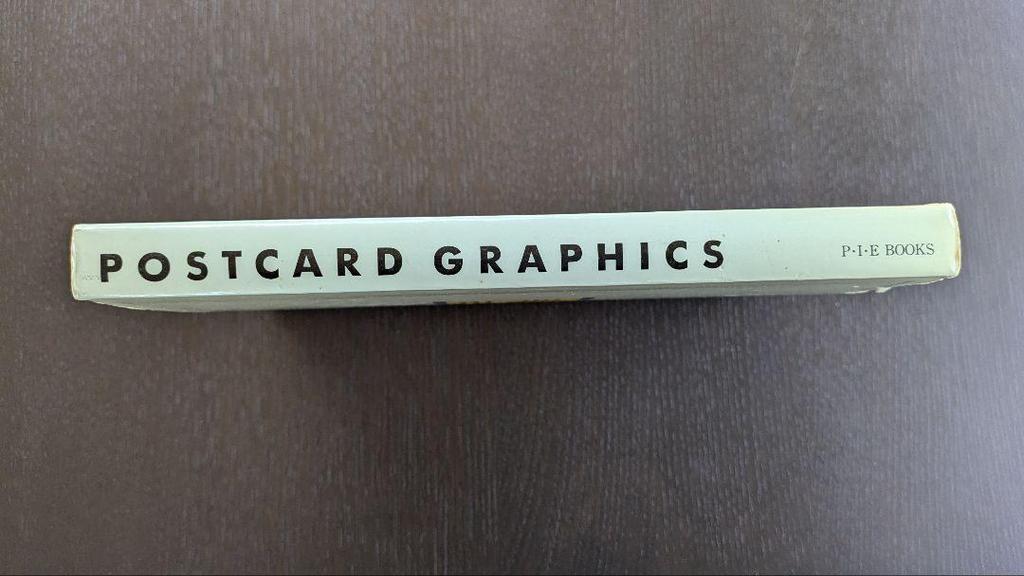 [USED] "Postcard Graphics 2" Design Art Book Pie Books