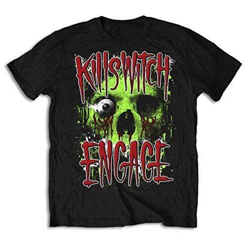 Killswitch Men s Skullyton Short Sleeve T-Shirt, Black, Medium 3XL