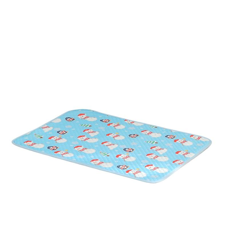 Heat Relief Cool Pet Mat Soft Ice Sleeping Pad Breathable Cushion for Dogs Cats Indoor Home Car Outdoor Daily Use