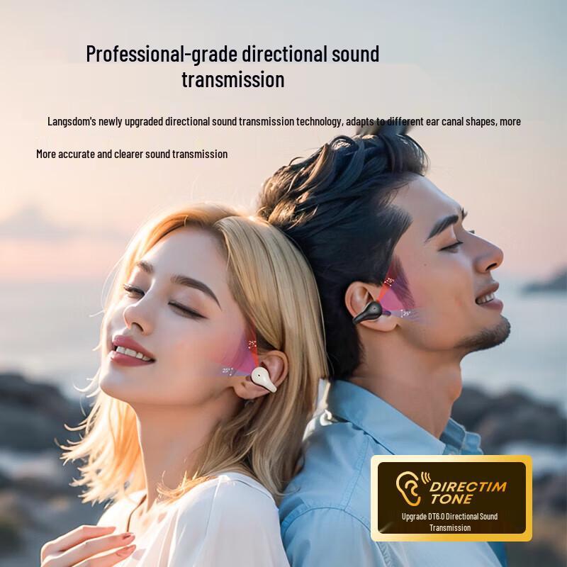 Lanston ClipBuds R2 HD Open-Ear Clip Bluetooth Headset