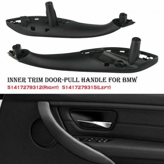 2X For BMW F30 F80 F31 Front Left & Right Inner Trim Door Pull Handle 1 Pair