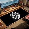 Supernatural Symbol Large Size Mouse Pad Large Gaming Table Cushion Nonslip Laptop Tablet Big Mousepad Xxl Mat Mini Pc Playmat With Lock Edge