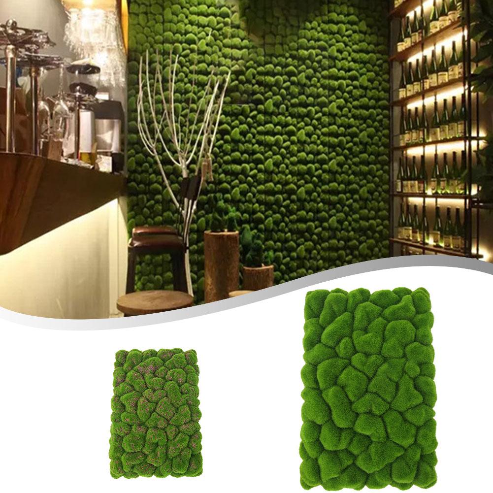 Background Wall Fake Moss Background Wall Flocking