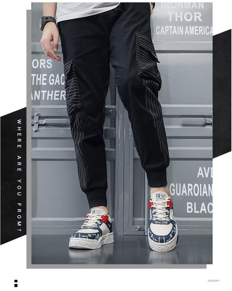 2025 Autumn New Men's Shoes Breathable Versatile Casual Shoes Korean Version Board Shoes Youth Sports Fashion Men's Trendy Shoes