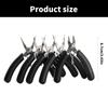 Set of 5 Jewelry Pliers Essential Crafting Tool Cutting Pliers Round Nose Pliers Suitable for Necklace Bracelet Making