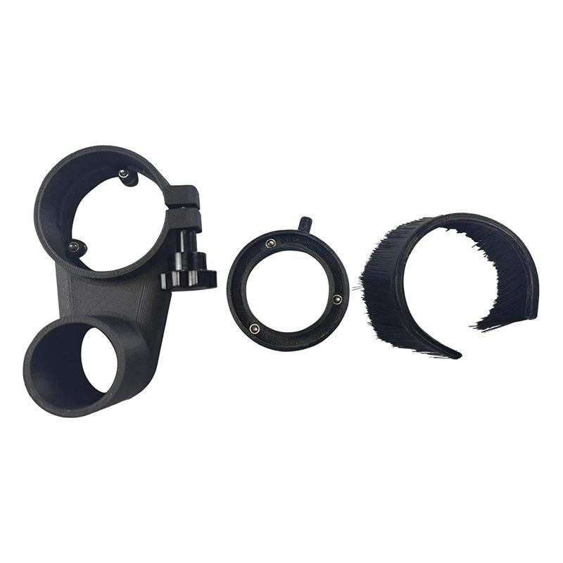 Fit for 775 Motor/52mm /65mm/80mm Sliding Door Spindle Dust Cover Brush Cleaner for CNC Router Engraving Milling Machine