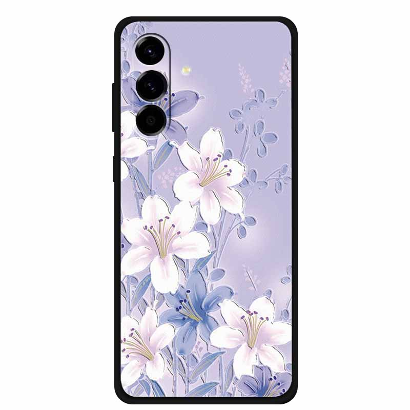 

3D Flowers Emboss Fundas For Samsung S26 5G Case Soft Silicone Phone Cases For Samsung S26 Back Covers Shell Coque 6.3 Samsung S26