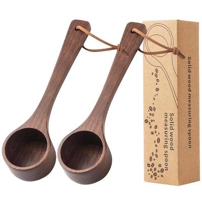 Walnussholz Kaffee Löffel Messlöffel Set Küchenmesslöffel Tee Kaffee Schaufel Zucker Gewürz Messlöffel Mit Seil