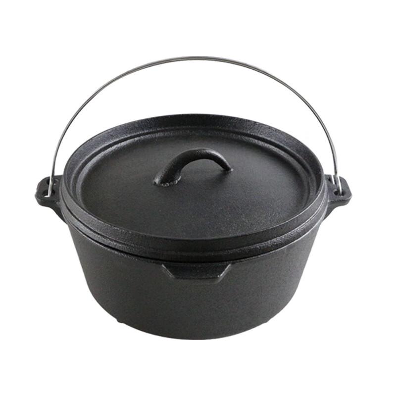 Чугунный котелок Wutuo для кемпинга на открытом воздухе