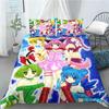 Kawaii Gilrs Anime Tokyo Mew Mew Bedding Set Boys Girls Twin Queen King Size Duvet Cover Pillowcase Bed Boys Adult Home Textiles