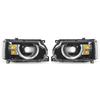 Defender Design Full LED Headlights Projector Replacement for Land Rover Range Rover Vogue L322 Facelift 2010‑2012