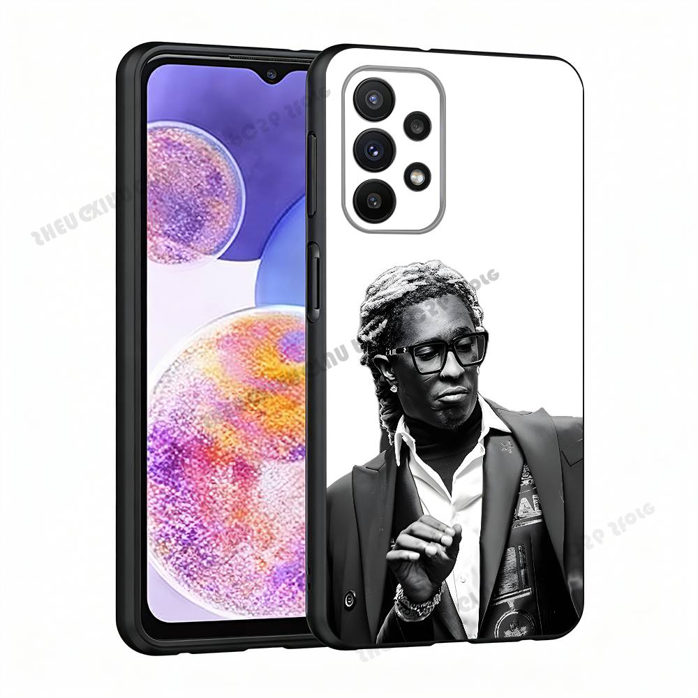 

Y-Young T-Thug Silicone Protect Case For Samsung A21 31 51 53 20 22 30 32 42 50 70 Cover Samsung A31