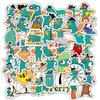 60pcs Perry The Platypus Cartoon Graffiti Stickers Waterproof Diy Decals For Phone Laptop Ipad Luggage Notebook Thermos Decor