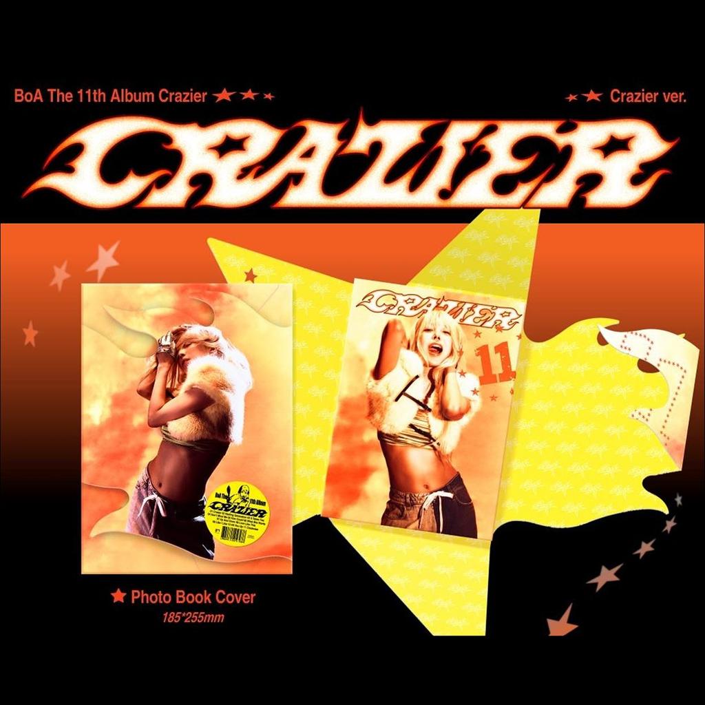 BoA [Crazier] (Crazier ver.) 11th Album