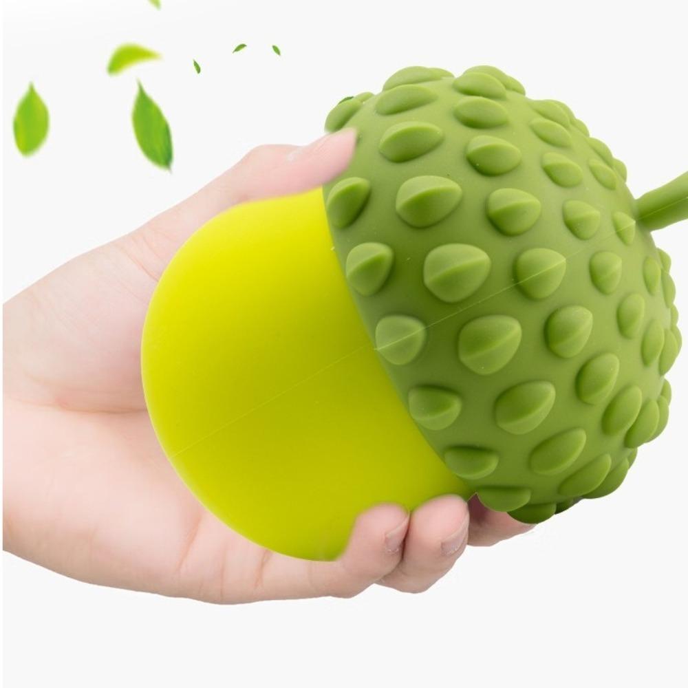 Interactive Dog Chew Balls Durable Silicone Treat Dispensing Ball Food Dispensing Teeth Cleaning Puppy Teething Chewers