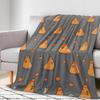 Cute Cartoon Capybara Blanket Soft Flannel Throw Blanket Unisex Adults Kids Lap Blanket Cute Capybara Themed Gift