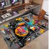 Other Similar Designs Theme Soft Crystal Velvet Rug Custom Name & Text Print Non Slip Floor Rug for Bedroom Living Room