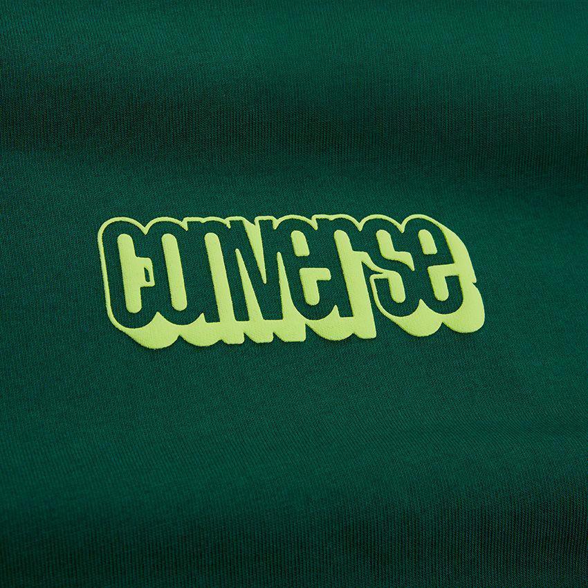 Converse Tops T Shirt Men's Green 10019931-A03