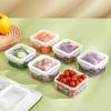 Plastic Storage Box Food Transparent Organizer 350ml Storage Box Film Food Storage For Keep Fresh for Kitchen Vegetable Fruit