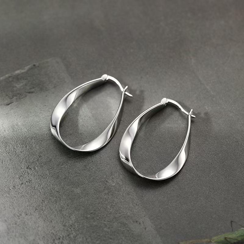 Möbius Women s High-End Stud Earrings - 2025 Niche Fashion
