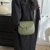 Chic Retro Saddle Bag 2023 Trendy Unique Design Women's Casual Shoulder Bag