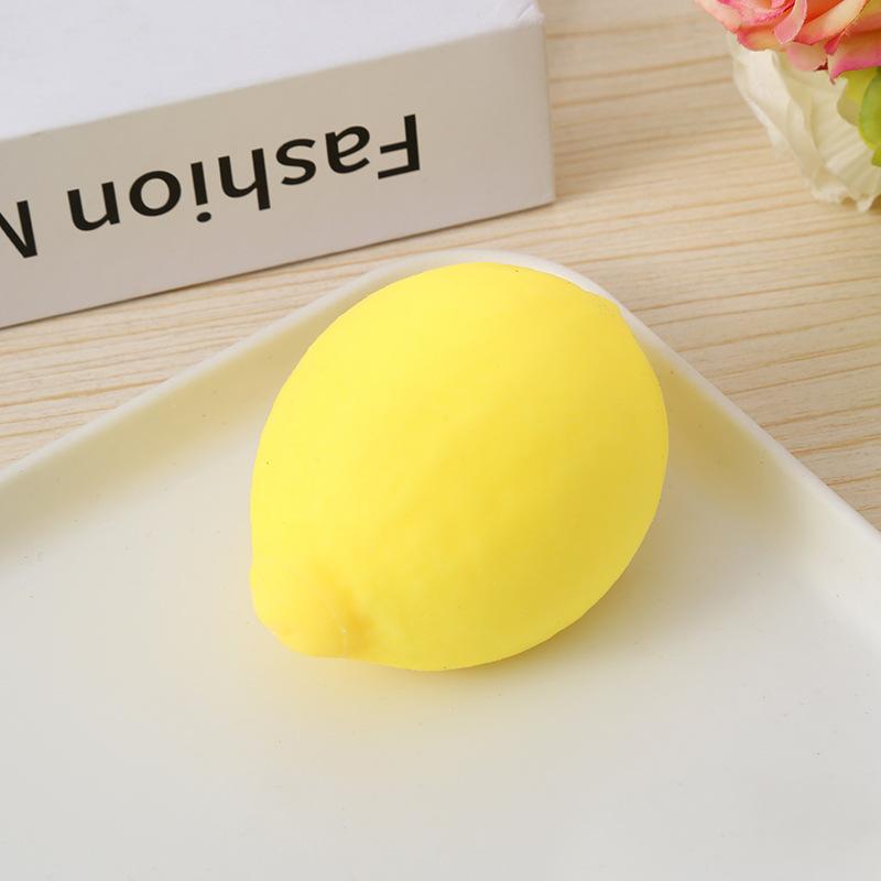 Stressverlichter Speelgoed Squishy Citroen Bal Knijpspeelgoed Fidget Speelgoed Angstverlichter Bureau Speelgoed Kerstcadeau