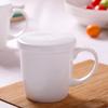 Jingdezhen Bone China Pure White Ceramic Mug, 400ML