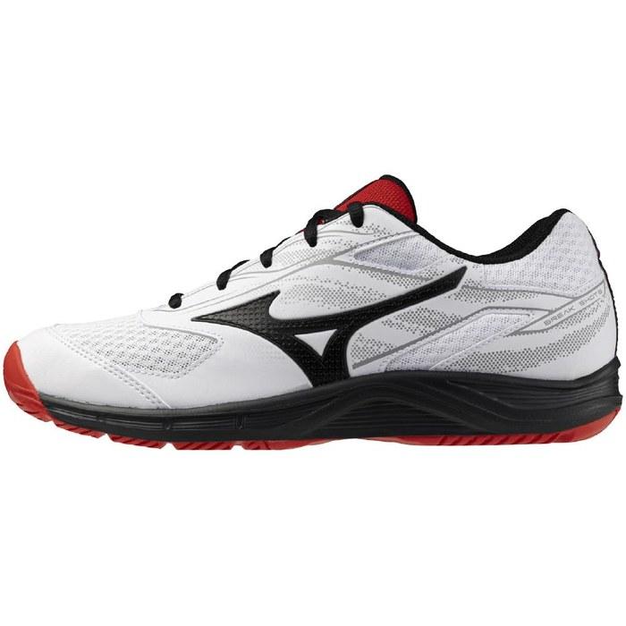 Mizuno Tennis Shoes Break Shot 5 Wide AC Unisex 27.0 Cm 3E White X Red