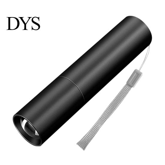 LED Flashlight Rechargeable Super Bright High Lumens Adjustable Pocket Brightness Zoomable Waterproof Tactical Torch Small Flash Light