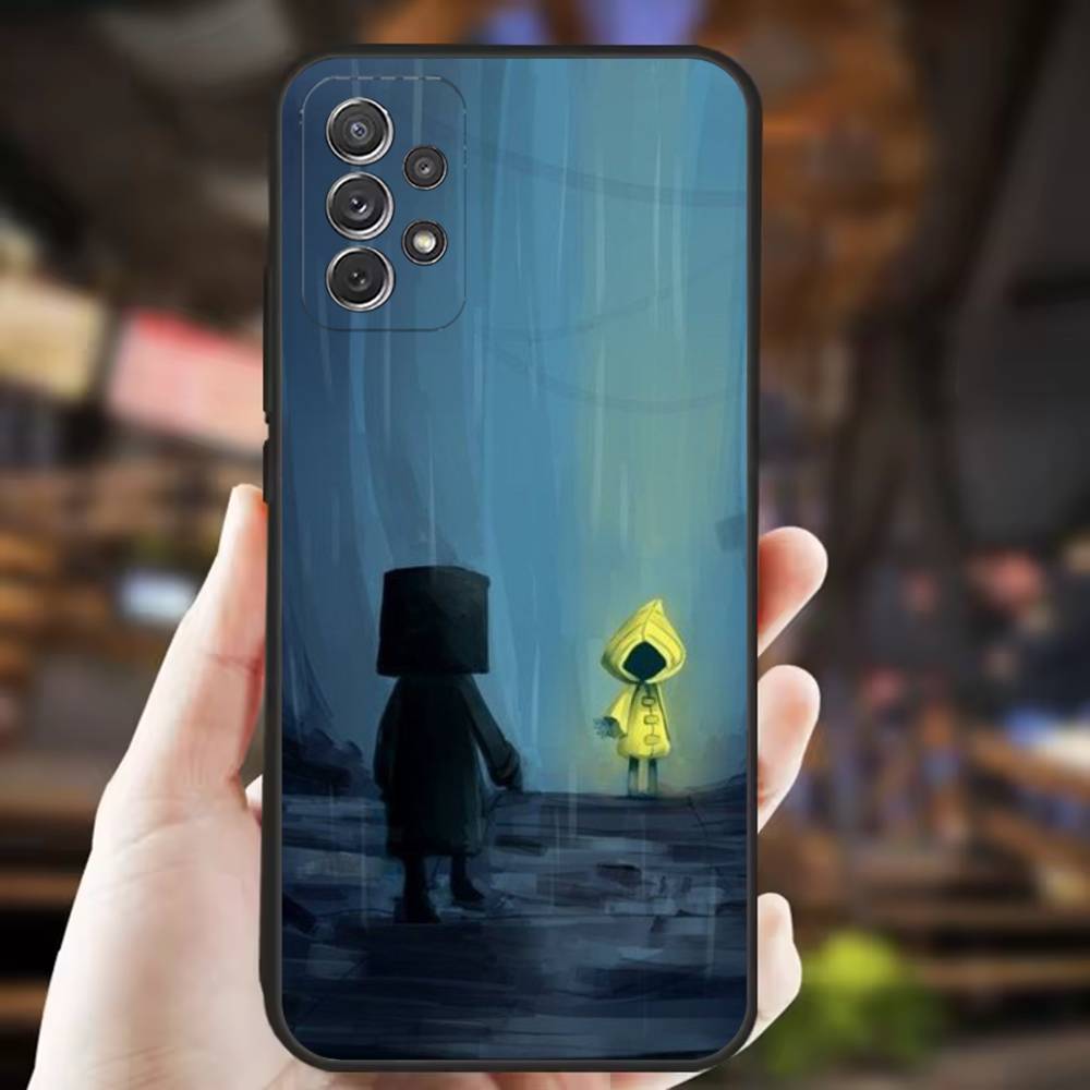 

Game Little N-Nightmares Phone Case For Samsung S25,S24,S21,S22,S23,S30,Ultra,S20,Plus,Fe,Lite,Note,10,9,5G Black Cover Samsung S21Ultra