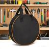 Heavy-duty Round Tool Bag with Zipper Closure – a Portable Storage Organizer Made from Durable Fabric, Suitable for RV,Gardening