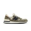 990v1 Made In USA 'Grey' (Unisex) Grey / Blue Running Shoes M990WG1