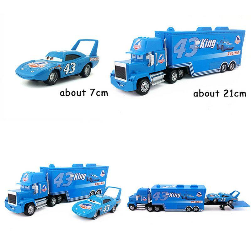Pixar Cars Sechseckiges Schloss Zelt Kinder Spielzeug Set Mit Mack Lightning Mcqueen King Jackson Storm Rennwagen