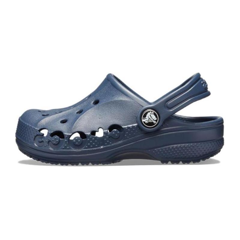 Crocs Hole Shoes Toe Beach Shoes Non-slip and Abrasion Resistant Sandals Blue Children's Style