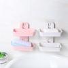 Bathroom Shower Soap Box Dish Storage Plate Tray Holder Case Soap Holder Double