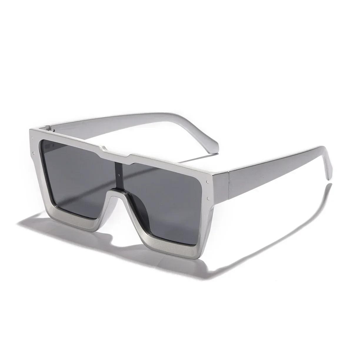 

New Oversized Sunglasses Women Men Cool Brand Designer Colorful Sun Glasses Female Male Big Frame Outdoor Eyewear Other
