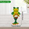 Froschfigur Deko-Accessoires Niedliches Harz Tier Geburtstagsgeschenke Skulptur Statue für Schlafzimmer