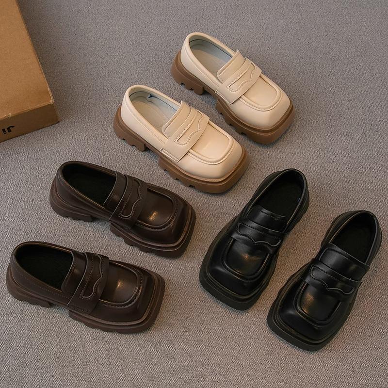 

Кожаная обувь для девочек. Новая детская обувь на весну и осень. Туфли принцессы для маленьких девочек. Кожаные туфли на мягкой подошве. Одинарные туфли. Обувь Lefu.