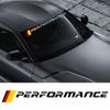 92,2x7,72CM PERFORMANCE Auto Windschutzscheibe Seitenaufkleber Letter Vinyl Aufkleber Kreative Auto Dekoration Aufkleber Zubehör