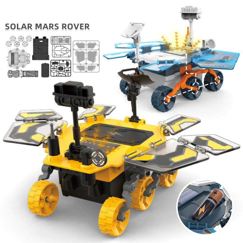 Solar Power Assembled Car Stem Kits Diy Science Education Electronic Assembly Solar Powered Toy For