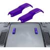 Engine Hood Hinge Cover Decoration Exterior for Jeep Wrangler JL JT 2018+Purple