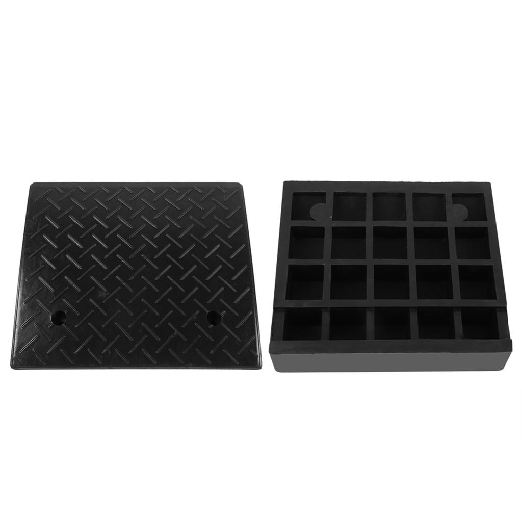 Heavy Duty Rubber Curb Ramps for Car Vehicle Motorbike Wheelchair Threshold Ramp Car Rubber Ramp Curb Ramp Rubber Curb Ramp