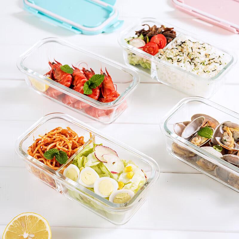LocknLock Borosilicate Glass Food Storage Container Set