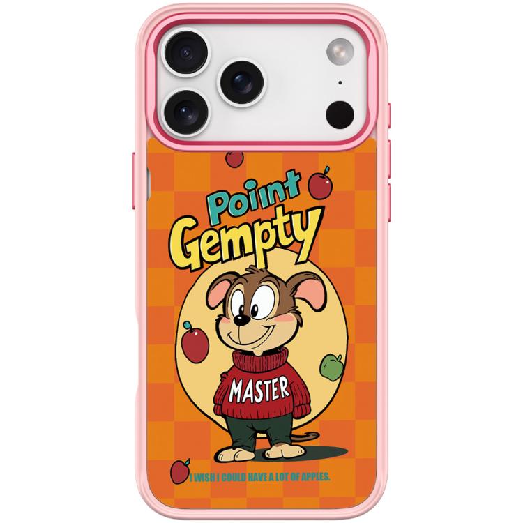 Red Green Apple Dog Pattern Magnetic Phone Case