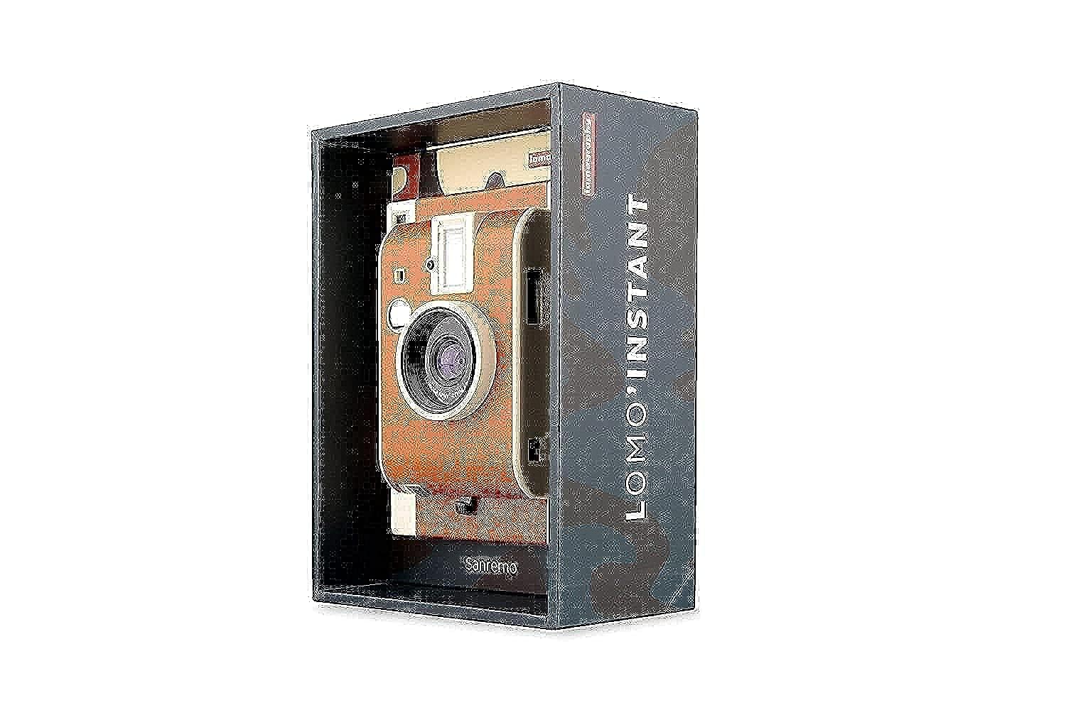 

Ретро-стиль миттєвої фотокамери Instax, плівка Lomo Instant (Сан-Ремо)