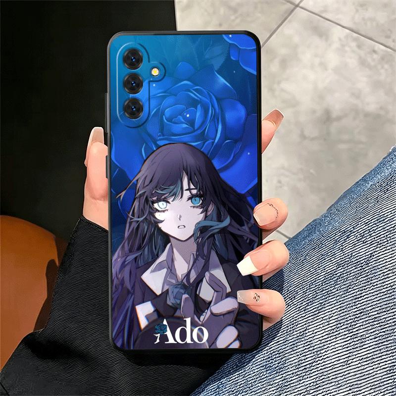 Ado Cartoon K-Kyogen X Uta Soft Phone Case for Samsung A17 A37 A57 A16 A26 A36 A56 A15 A25 A35 A55 A14 A24 A34 A54 A13 A23 A33 A