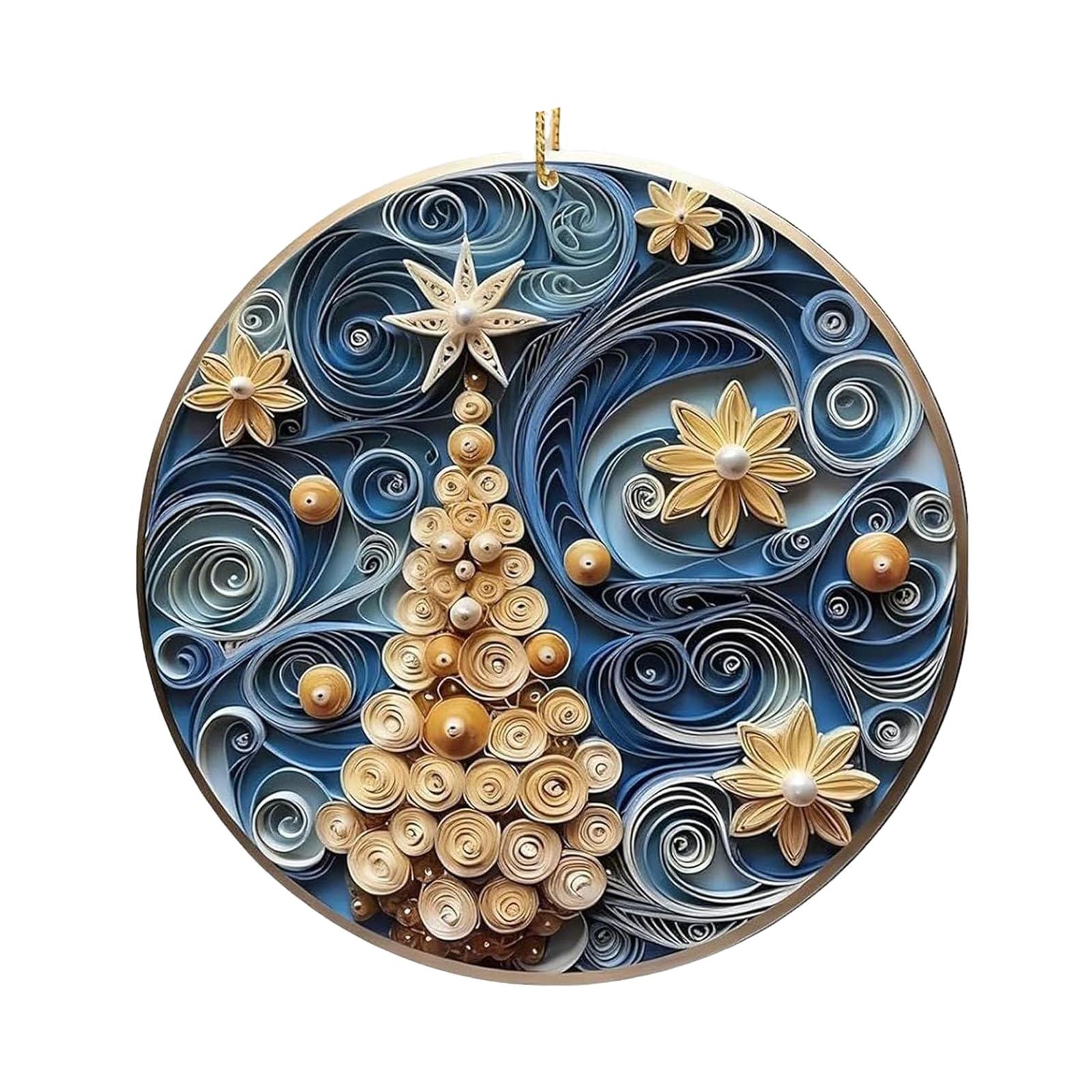 

Christmas Tree Decoration Acrylic Pendant One Size